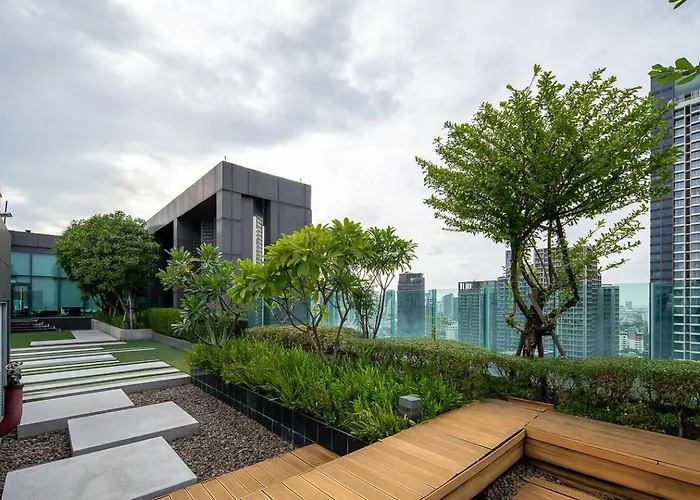 Luxury Art Downtown Metro Bangkok-kitchen-living 公寓